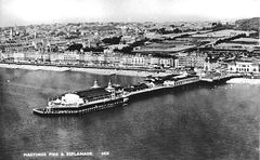Aerial Photograph of Hastings Pier c1922